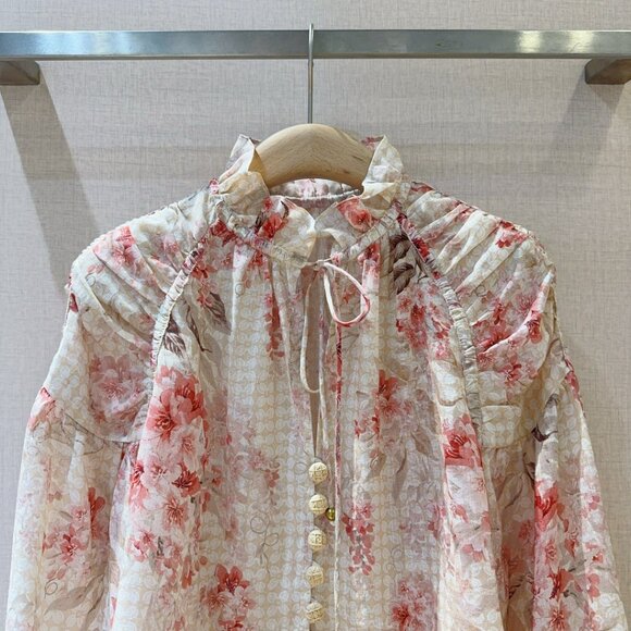 Zimmermann lantern sleeve shirt - Picture 4 of 8